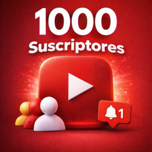 1000 suscriptores YouTube en Perú – entrega rápida