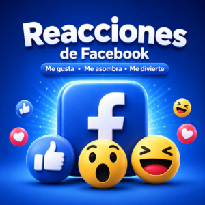 100 Reacciones Facebook de Calidad | Rápidas y Seguras