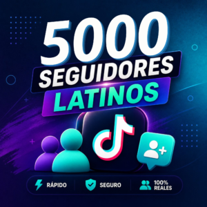 5000 Seguidores Latinos para TikTok en Perú | Entrega Rápida y Segura