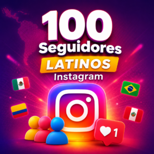 100 Seguidores Latinos para Instagram – Premium