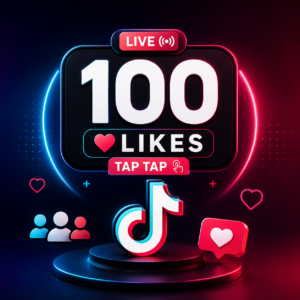 100 Likes en TikTok Live (Tap Tap) ⚡ Impulso en Vivo