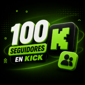 100 Seguidores en Kick