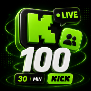 100 Viewers en Vivo en Kick (30 Minutos)