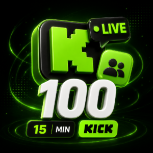 100 Viewers en Vivo en Kick (15 Minutos)